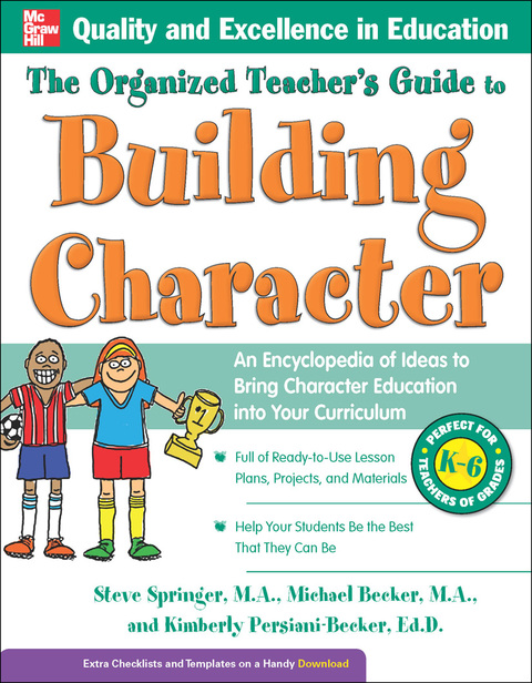 Cover image for book The Organized Teacher's Guide to Building Character,