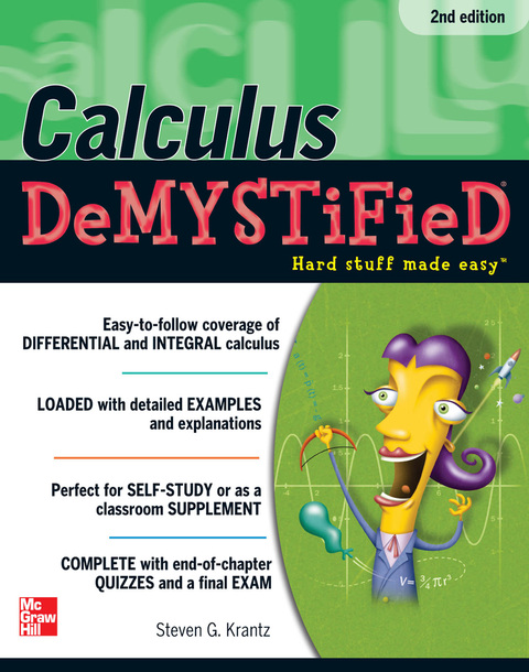 Cover image for book Calculus DeMYSTiFieD, Second Edition