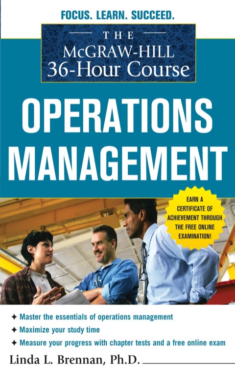 Cover image for book The McGraw-Hill 36-Hour Course: Operations Management