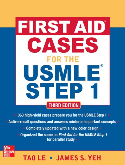 Cover image for book First Aid Cases for the USMLE Step 1