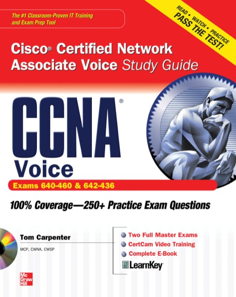 Cover image for book CCNA Cisco Certified Network Associate Voice Study Guide (Exams 640-460 & 642-436)