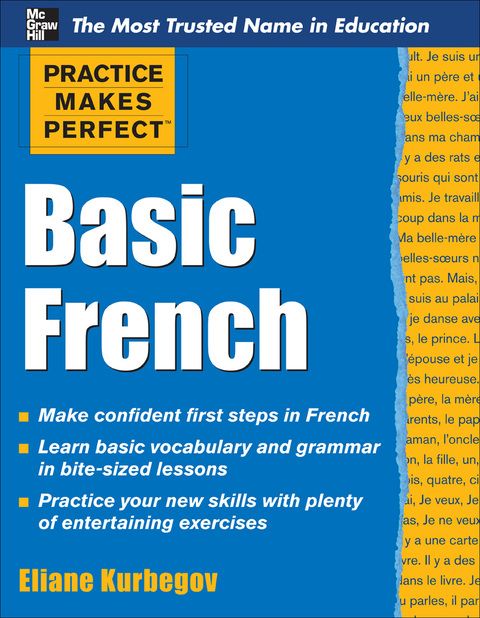 Cover image for book Practice Makes Perfect Basic French