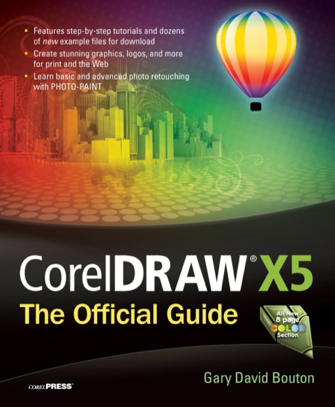 Cover image for book CorelDRAW X5 The Official Guide