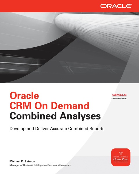Cover image for book Oracle CRM On Demand Combined Analyses