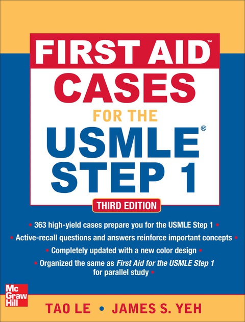 Cover image for book First Aid Cases for the USMLE Step 1, Third Edition