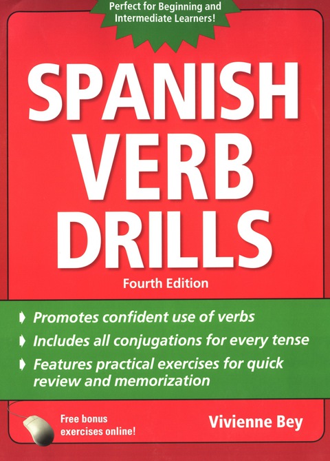 Cover image for book Spanish Verb Drills, Fourth Edition
