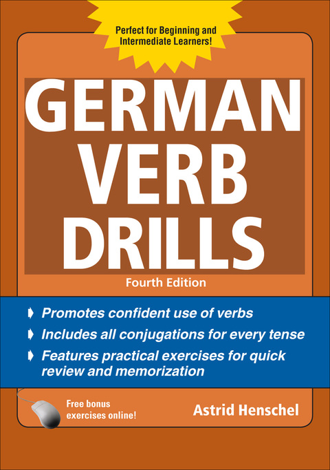 Cover image for book German Verb Drills, Fourth Edition