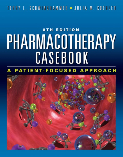 Cover image for book Pharmacotherapy Casebook