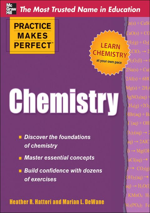 Cover image for book Practice Makes Perfect Chemistry