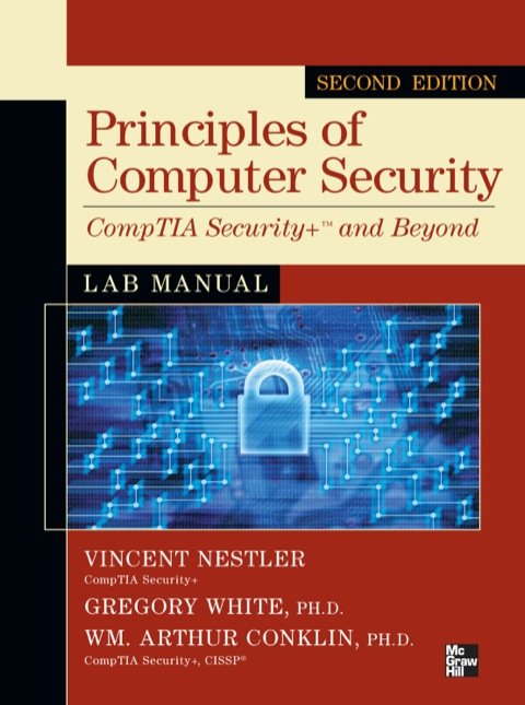 Cover image for book Principles of Computer Security CompTIA Security+ and Beyond Lab Manual
