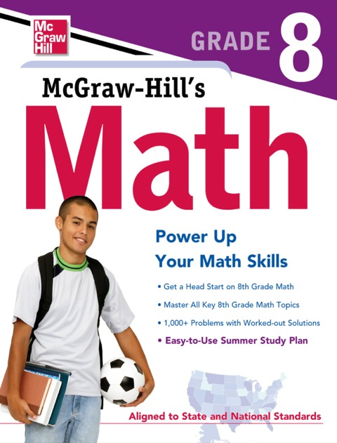 Cover image for book McGraw-Hill's Math Grade 8