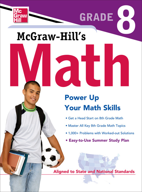 Cover image for book McGraw-Hill's Math Grade 8
