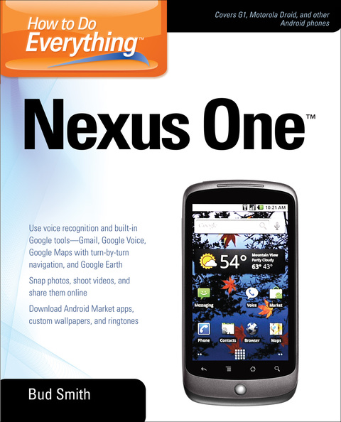Cover image for book How to Do Everything Nexus One