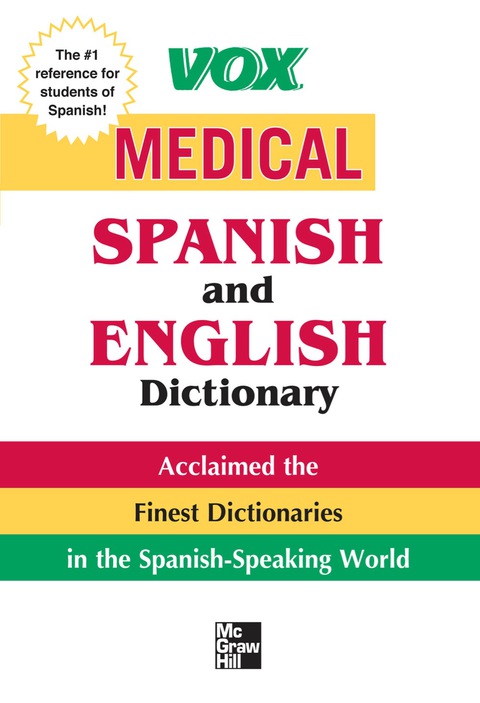 Cover image for book Vox Medical Spanish and English Dictionary