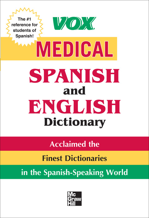 Cover image for book Vox Medical Spanish and English Dictionary