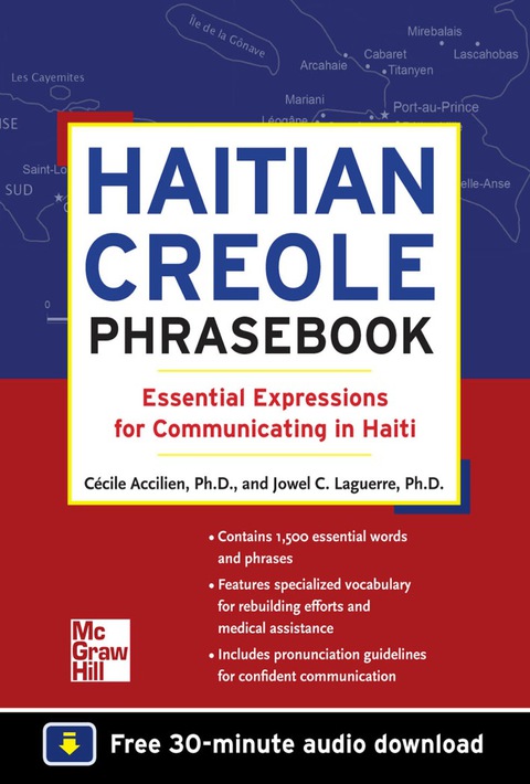 Cover image for book Haitian Creole Phrasebook: Essential Expressions for Communicating in Haiti