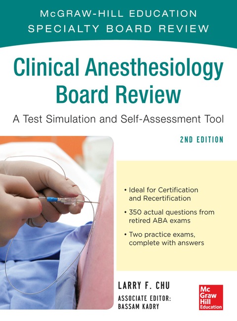 Cover image for book McGraw-Hill Specialty Board Review Clinical Anesthesiology