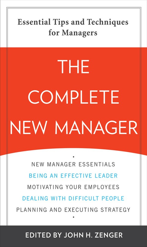 Cover image for book The Complete New Manager
