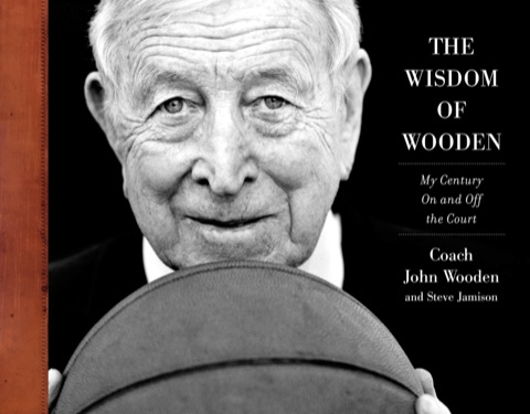 Cover image for book The Wisdom of Wooden:  My Century On and Off the Court
