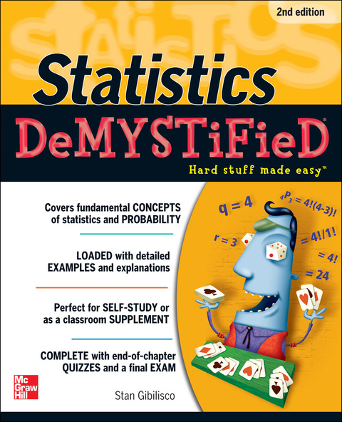 Cover image for book Statistics DeMYSTiFieD, 2nd Edition