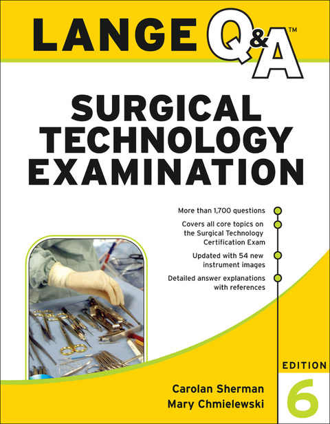 Cover image for book Lange Q&A Surgical Technology Examination, Sixth Edition