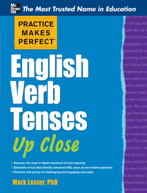 Cover image for book Practice Makes Perfect English Verb Tenses Up Close