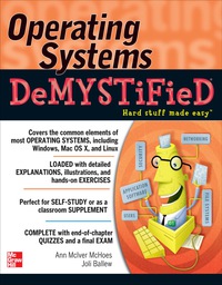 Imagen de portada: Operating Systems DeMYSTiFieD 1st edition 9780071752268