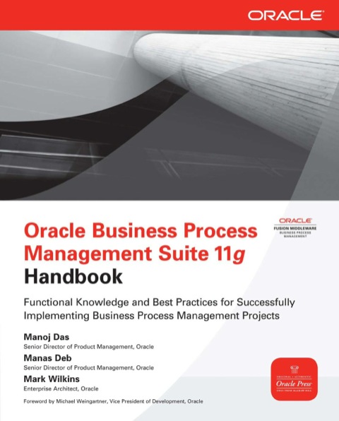 Cover image for book Oracle Business Process Management Suite 11g Handbook