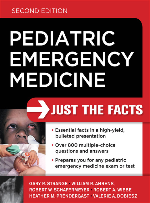 Cover image for book Pediatric Emergency Medicine: Just the Facts, Second Edition