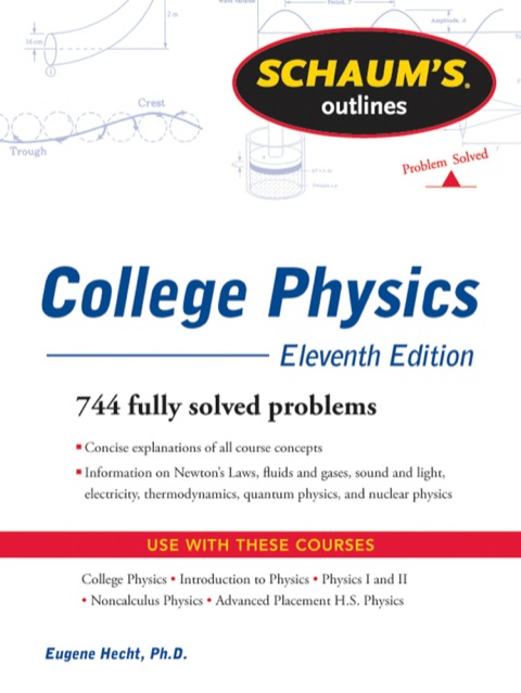 Cover image for book Schaum's Outline of College Physics
