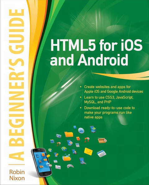 Cover image for book HTML5 for iOS and Android: A Beginner's Guide