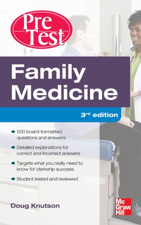 Cover image for book Family Medicine PreTest Self-Assessment And Review