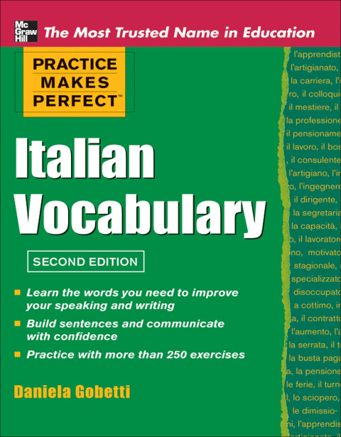 Cover image for book Practice Makes Perfect Italian Vocabulary