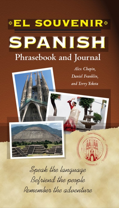 Cover image for book El Souvenir Spanish Phrasebook and Journal