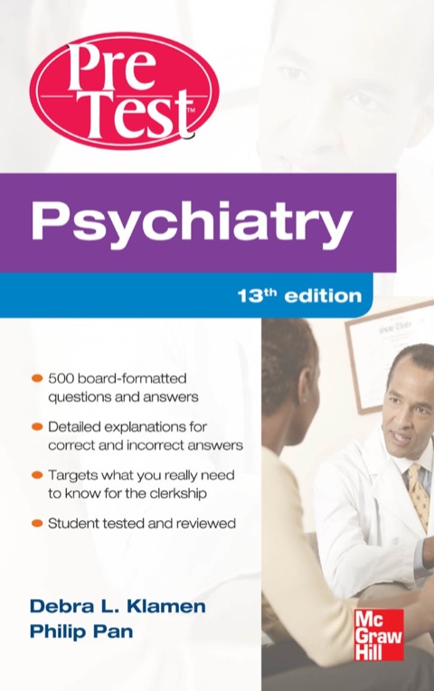 Cover image for book Psychiatry PreTest Self-Assessment And Review