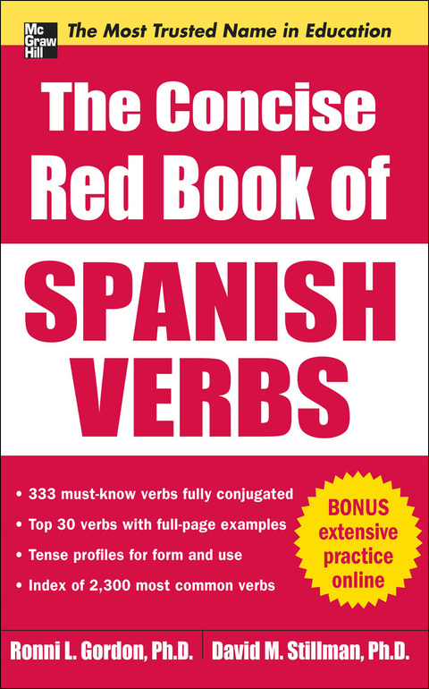 Cover image for book The Concise Red Book of Spanish Verbs