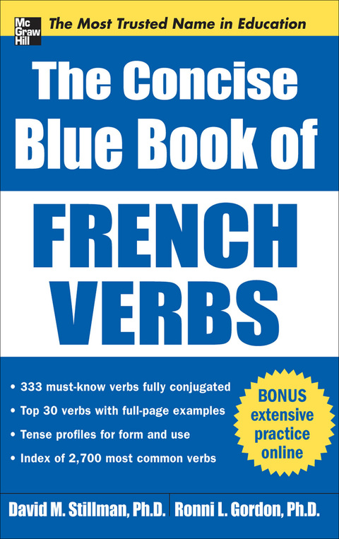 Cover image for book The Concise Blue Book of French Verbs