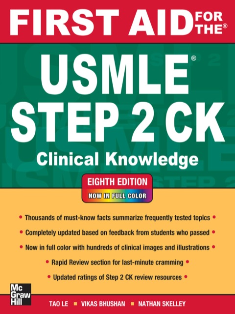 Cover image for book First Aid for the USMLE Step 2 CK