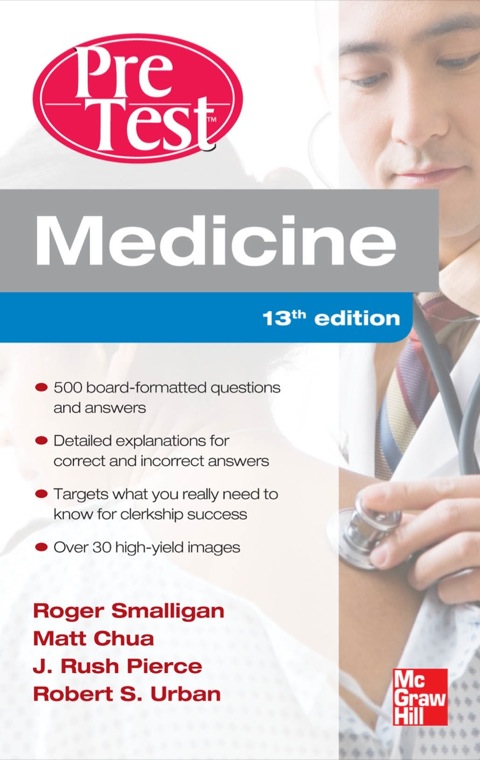 Cover image for book Medicine PreTest Self-Assessment and Review