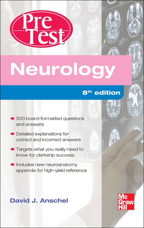 Cover image for book Neurology PreTest Self-Assessment And Review, Eighth Edition