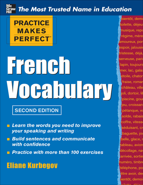 Cover image for book Practice Make Perfect French Vocabulary