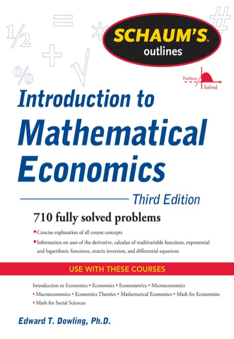 Cover image for book Schaum's Outline of Introduction to Mathematical Economics