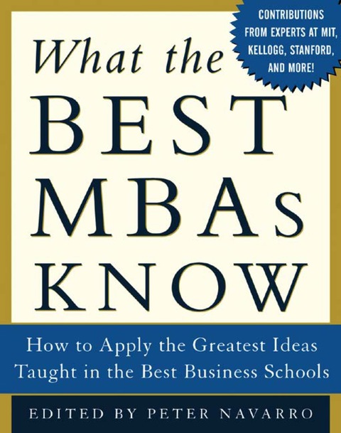 Cover image for book What the Best MBAs Know