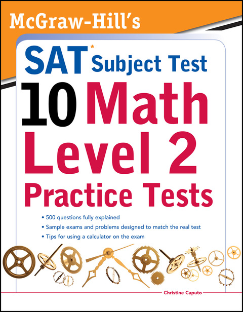 Cover image for book McGraw-Hills SAT Subject Test 10: Math Level 2 Practice Tests