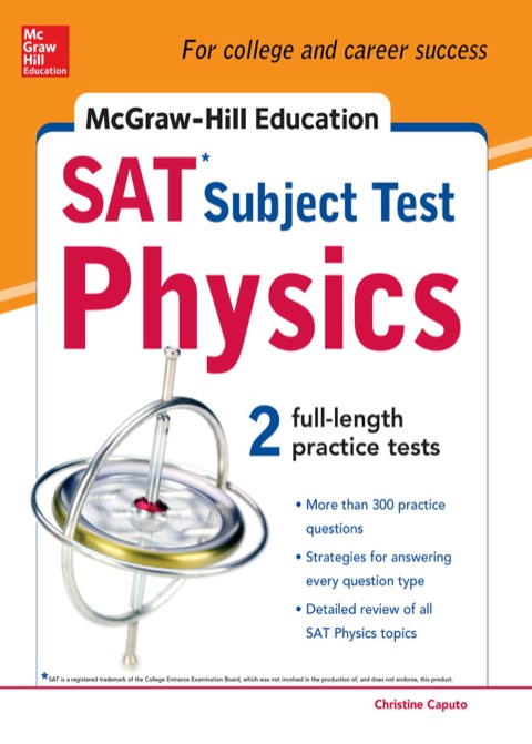 Cover image for book McGraw-Hill's SAT Subject Test Physics
