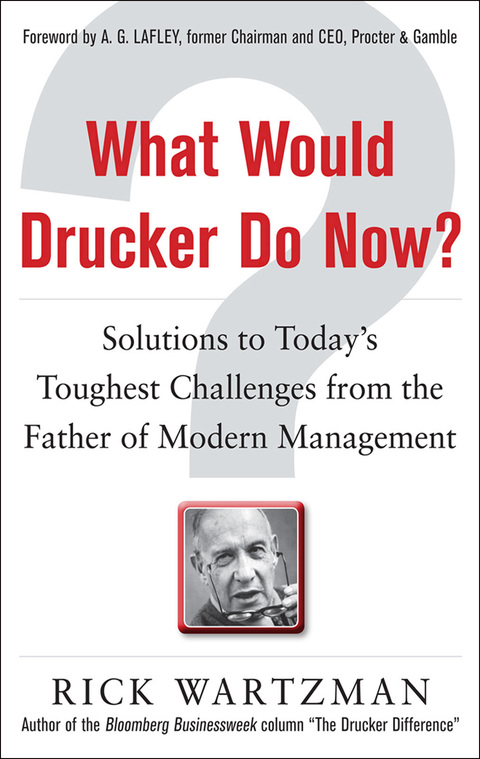 Cover image for book What Would Drucker Do Now?: Solutions to Today’s Toughest Challenges from the Father of Modern Management