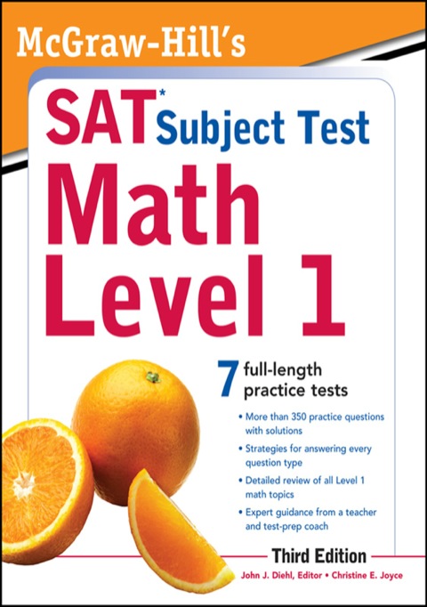 Cover image for book McGraw-Hill's SAT Subject Test Math Level 1