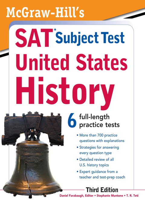 Cover image for book McGraw-Hill's SAT Subject Test United States History