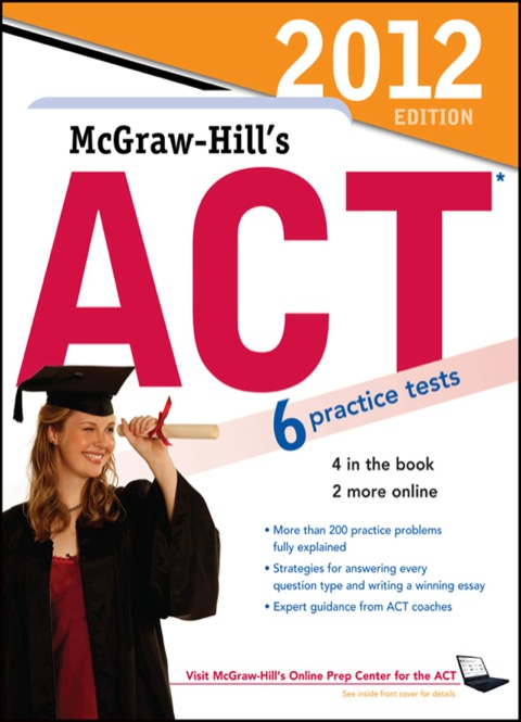 Cover image for book McGraw-Hill's ACT, 2012 Edition