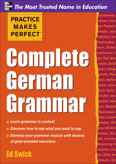 Cover image for book Practice Makes Perfect Complete German Grammar